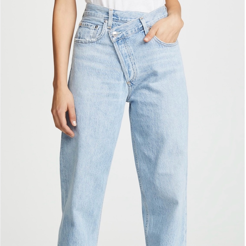 Agolde Crisscross Jeans